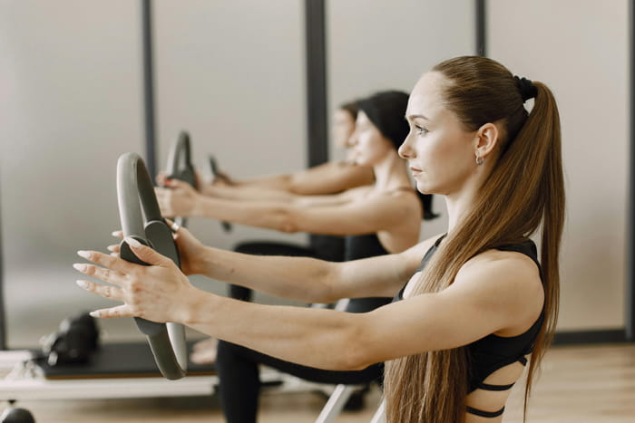 Athletes training Athletes training